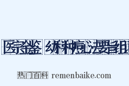 医宗金鉴·幼科种痘心法要旨组词是什么意思的图片